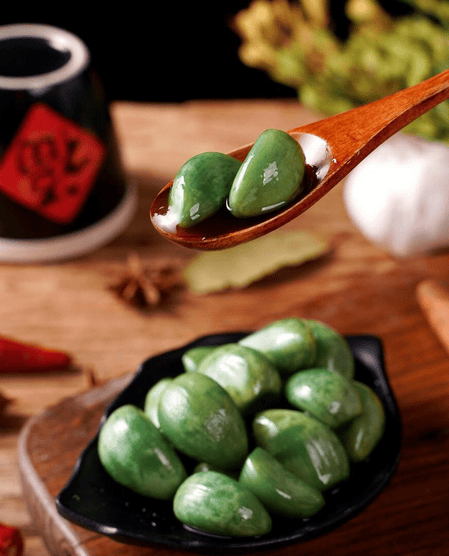 腊八蒜翡翠翠绿、爽脆酸甜家庭泡制零失败(图6)